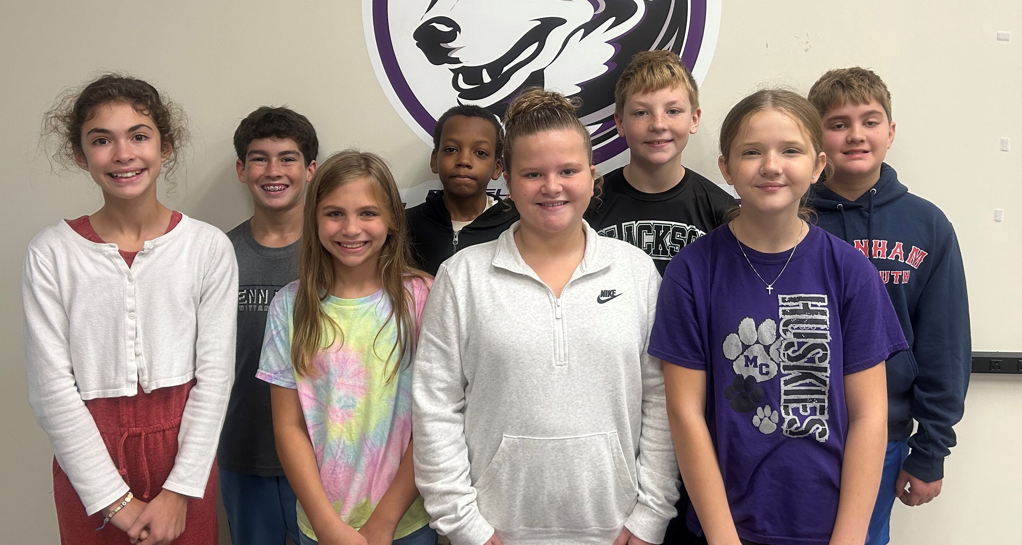 MCMS September Huskies of the Month